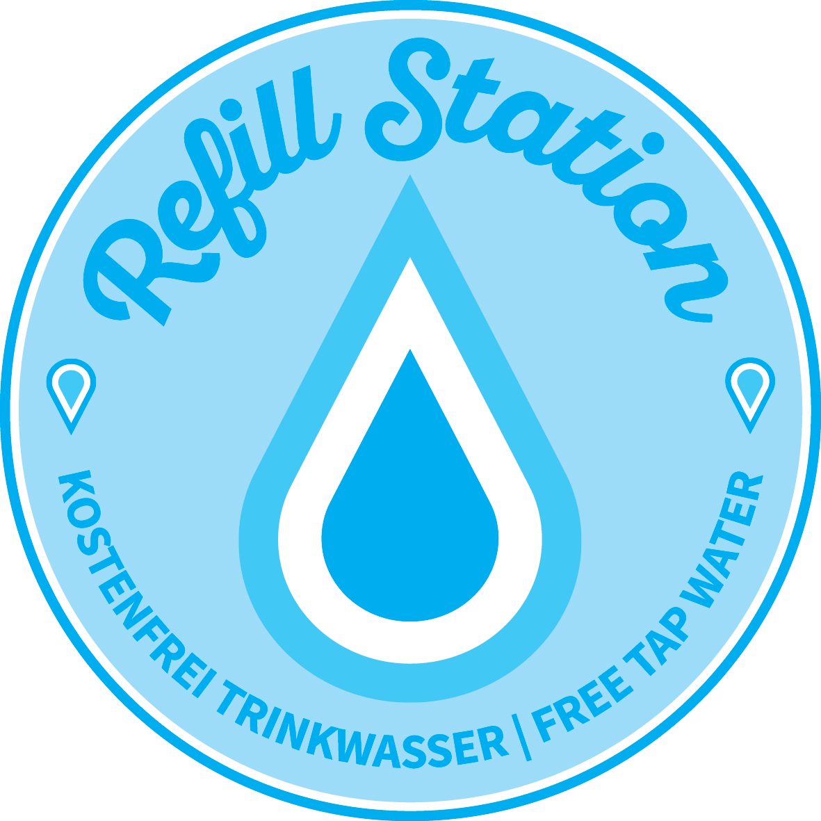 refill station logo download ausdrucken