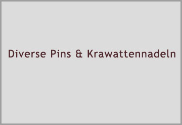 Diverse Pins & Krawattennadeln