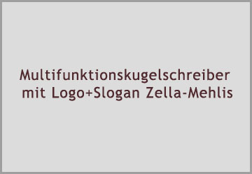 Multifunktionskugelschreiber mit Logo+Slogan Zella-Mehlis