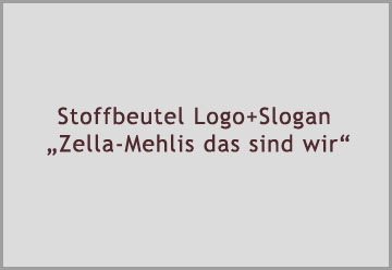 Stoffbeutel Logo+Slogan „Zella-Mehlis das sind wir“