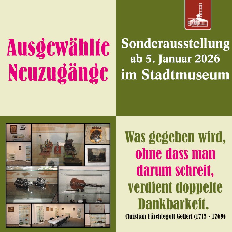 Neue Ausstellung im Stadtmuseum